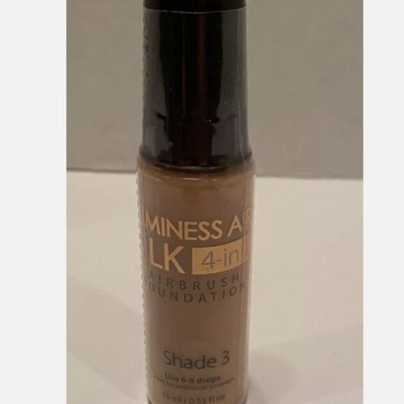 Luminess Other - New Sealed Luminess Silk 4 In 1 Shade 3 Airbrush Foundation 0.55 Oz Cosmetics